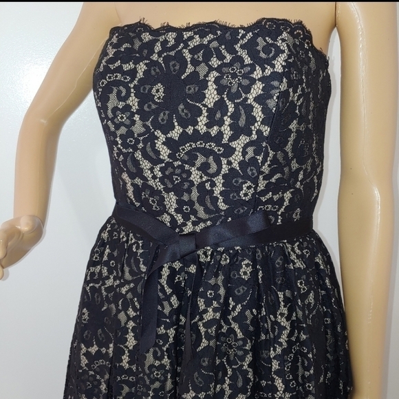 Black Lace Neiman Marcus dress - Picture 3 of 8